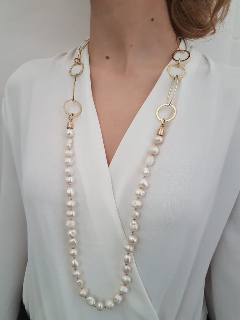 collar basico perls perlas corazones verano fashion tendencia accesorios joyeria panama online joyeria collar necklace basics
