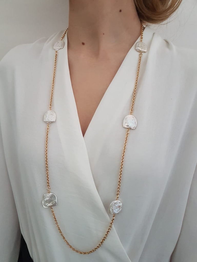 collar collares basico perlas perls verano fashion tendencia accesorios joyeria panama online joyeria collar necklace basics